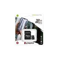 Kingston Canvas Select Plus 32GB Micro SD UHS-I Flash Card with Adapter