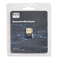 Evo Labs Bluetooth 5.0 USB Adapter for PC or Laptop