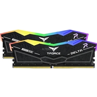 TEAMGROUP T-Force Delta RGB DDR5 Ram 32GB Kit (2x16GB) 5600MHz (PC5-44800) CL36 Desktop Memory Module Ram Black for 600 Series Chipset