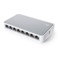 TP-Link TL-SF1008D 8-Port Unmanaged Desktop Fast Ethernet Switch