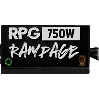 Gamemax RPG Rampage 750W Fully Modular 80 Plus Gold PSU With 140mm FDB Fan