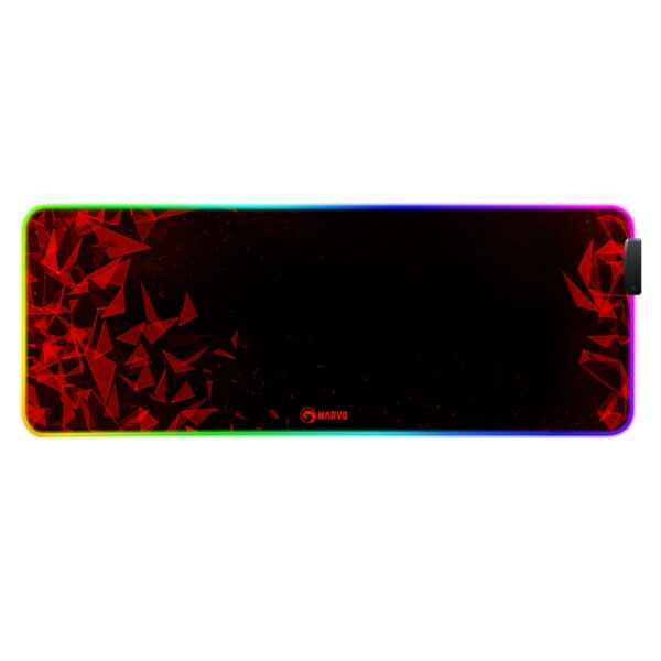 Marvo MG011 Gaming Mouse Pad with 4-port USB Hub and 11 RGB Effects