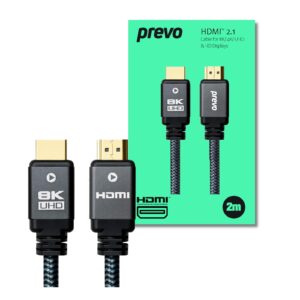 Prevo HDMI-2.1-2M HDMI Cable