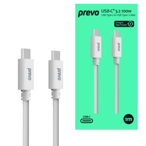 Prevo USB 3.2 100W C to C cable