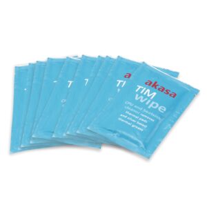 Akasa Pack of 10 Thermal Interface Material (TIM) Cleaning Wipes
