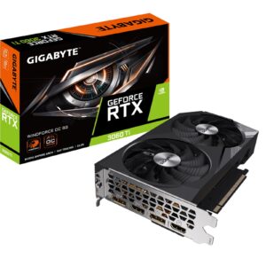Gigabyte Nvidia GeForce RTX 3060 Ti WINDFORCE OC 8GB LHR Dual Fan Graphics Card