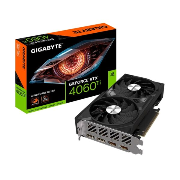 Gigabyte Nvidia GeForce RTX 4060Ti WINDFORCE 8GB Dual Fan Graphics Card