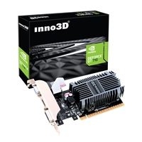 Inno3D Nvidia GeForce GT710 2GB DDR3 Low Profile Silent Graphics Card