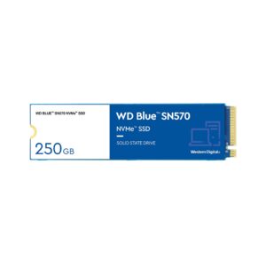 WD Blue SN570 (WDS250G3B0C) 250GB NVMe M.2 Interface