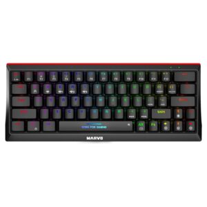 Marvo Scorpion KG962W-UK Wireless Mechanical Gaming Keyboard with Red Switches