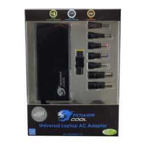 PowerCool PC-ACU90H-S V3 90W 8-Tip Universal Laptop Charger