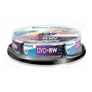 Philips DVD-RW 4X 10PK Spindle