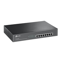 TP-Link TL-SG1008MP - Switch - unmanaged - 8 x 10/100/1000 (PoE+) - desktop rack-mountable - PoE+ (126 W)