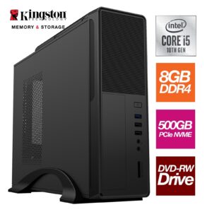 Small Form Factor - Intel i5 10400 6 Core 12 Thread 2.90GHz (4.30GHz Boost)