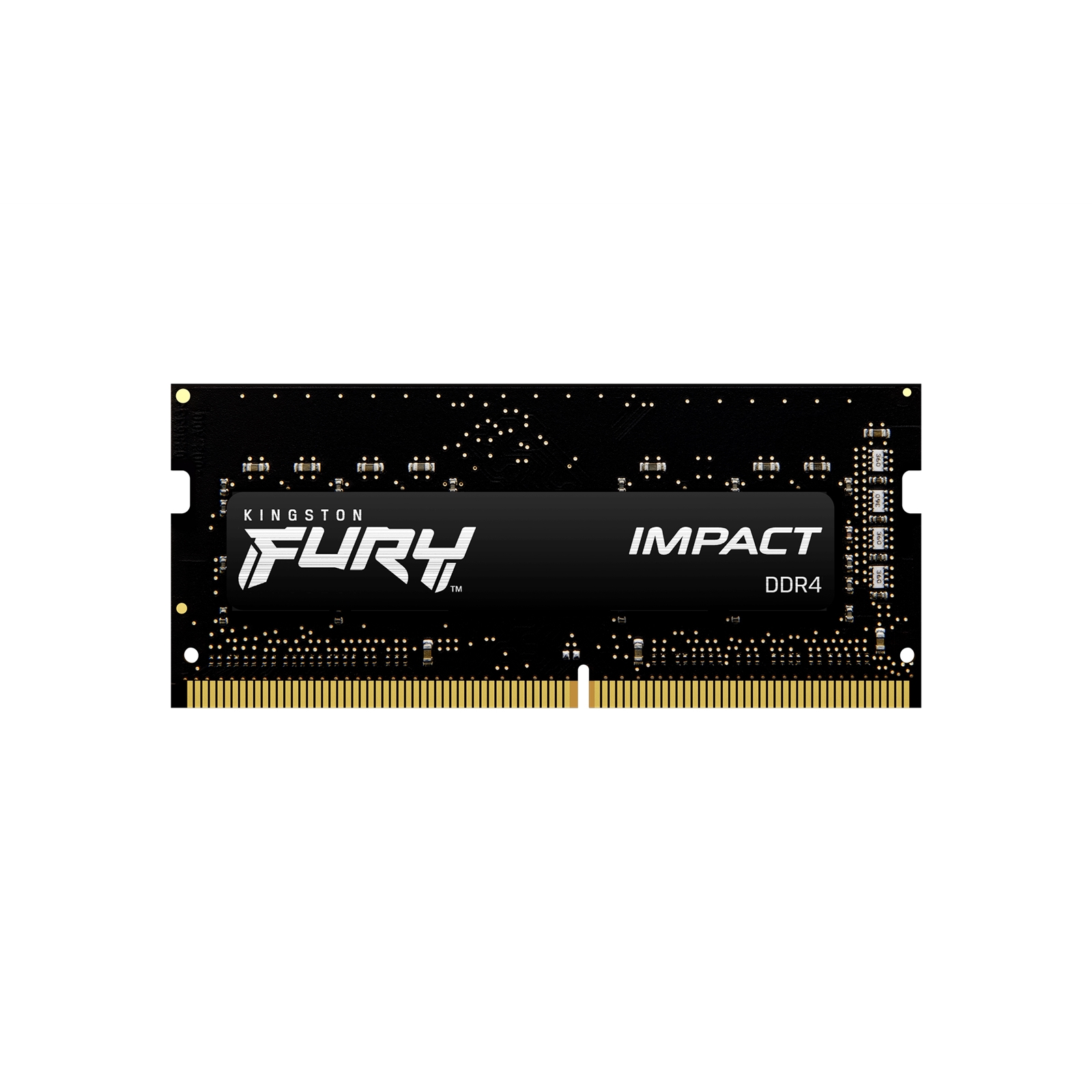 Kingston Fury Impact KF426S15IBK2/16 16GB (2 x 8GB) DDR4 2666MHz Non ECC Memory RAM SODIMM