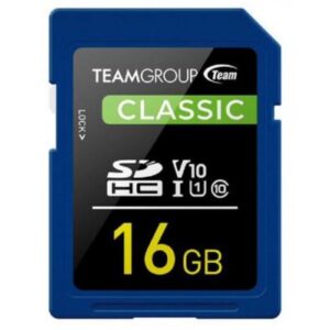Team TSDHC16GIV1001 Classic Flash Memory Card
