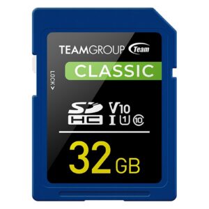Team TSDHC32GIV1001 Classic Flash Memory Card