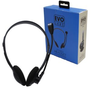 Evo Labs HP01 Headset with Mic