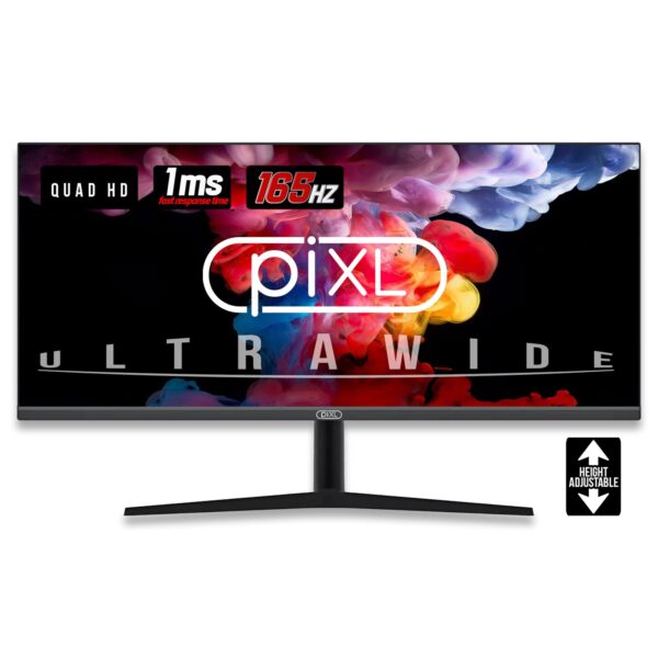 piXL CM34G3 34 Inch Ultrawide Gaming Monitor