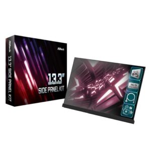 Asrock 13.3" Side Panel Kit - Add a 1080p Display to Your Glass Side Panel