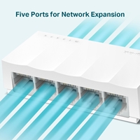 TP-Link LiteWave LS1005 5-Port 10/100Mbps Desktop Network Switch