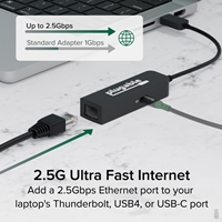Plugable USBC-E2500PD USB-C to 2.5GbE Gigabit Ethernet Adapter with USB-C PD Charging - Canny Clever Group - Affordable Computers, Laptops, Gaming Systems and Entertainment Plugable USBC-E2500PD USB-C to 2.5GbE Gigabit Ethernet Adapter with USB-C PD Charging