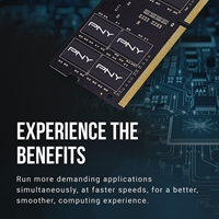 PNY Performance MN16GSD43200-SI 16GB (1x 16GB) SODIMM System Memory - Canny Clever Group - Affordable Computers, Laptops, Gaming Systems and Entertainment PNY Performance MN16GSD43200-SI 16GB (1x 16GB) SODIMM System Memory