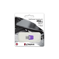 Kingston DataTraveler microDuo 3C 256GB OTG Dual USB-A to USB-C USB 3.2 Gen 1 Flash Drive, Purple - Image 5