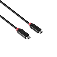 Lindy Black Line 37002 2m USB4 240W Cable - Canny Clever Group - Affordable Computers, Laptops, Gaming Systems and Entertainment Lindy Black Line 37002 2m USB4 240W Cable