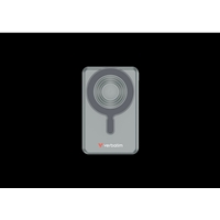Verbatim (32272) Charge'n'Go 2C & Display MagSafe Power Bank 10000 mAh Grey