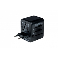 Verbatim (49544) UTA-02 Universal Travel Adapter with 1 x USB-C PD 20W / 1 x USB-A QC 3.0