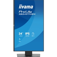iiyama XB2497HSN-B1 24" IPS LCD USB-C Dock Display with 65W Charging