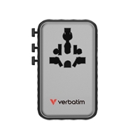 Verbatim (30190) Charge 'n' Travel 170W Universal Travel Adapter Black