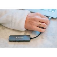 Verbatim (32155) USB-C Essentials Multiport Hub 4 Port Hub HDMI