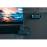 Verbatim (32146) Share My Screen USB-C Wireless Display Adapter 1080P With Hub WDA-01