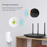 TP-Link RE200 AC750 Dual Band Wi-Fi Universal Wall-Plug Range Extender - Image 5