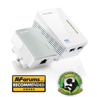 TP-Link TL-WPA4220 KIT AV600 Powerline Wi-Fi Booster 2 LAN