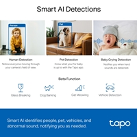 TP-Link Tapo C220 Pan/Tilt AI Home Security Wi-Fi Camera - Image 6