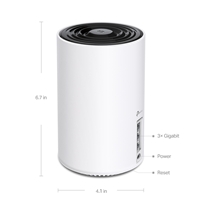 TP-Link Deco XE75(3-pack) AXE5400 Whole Home Mesh Wi-Fi 6E System(Tri-Band)