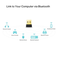 TP-Link Archer T2UB Nano AC600 Nano Dual Band Wi-Fi Bluetooth 4.2 USB Adapter