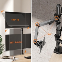 VonHaus Quad Monitor Stand for 13-32" Screens