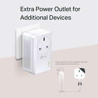 TP-Link TL-PA7017P KIT AV1000 Gigabit Passthrough Powerline Starter Kit - Image 6