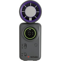 Verbatim Cool 'n' Go Ice Touch Mini Handheld Fan Purple / Grey - Image 4