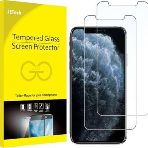 JETech Screen Protector for iPhone 11 Pro Max/Xs Max, 2-Pack