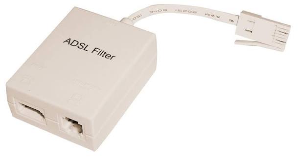 ADSL tailed splitter