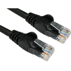 Cat6, 0.5m, LSOH networking cable U/UTP (UTP) Black