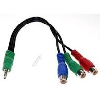 Vestel Audio-video connector -Cable Stereo To Rca 15cm R-b-g Sony
