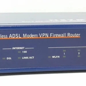 Netgear VPN Firewall Router Wireless ADSL Modem 8 Port Prosafe DGFV338