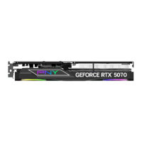 PNY NVIDIA GeForce RTX 5070 ARGB EPIC-X RGB OC 12GB GDDR7 Graphics Card